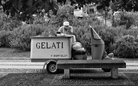 Gelataio stanco